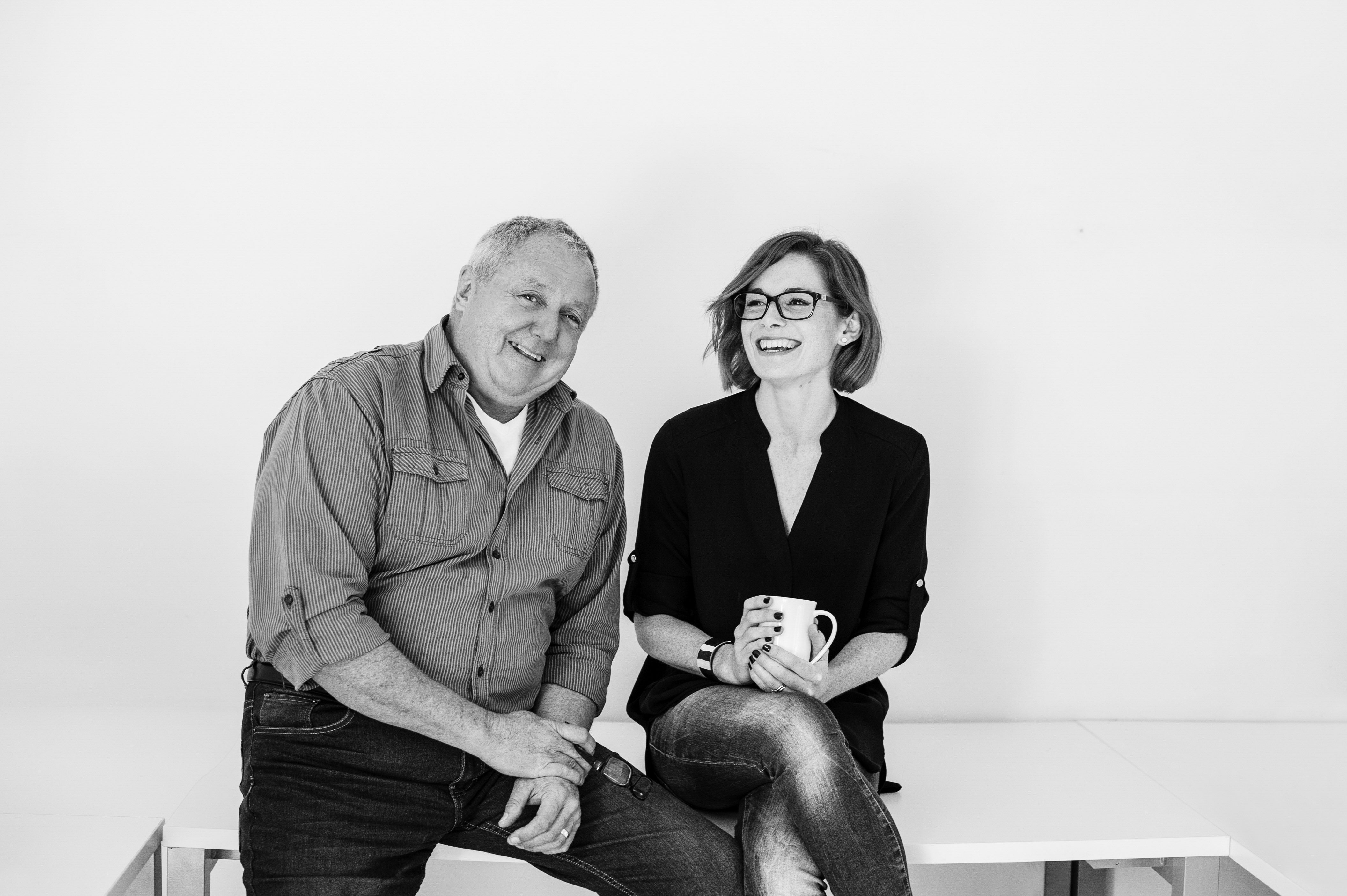 Pyramid team: Grant and Meg